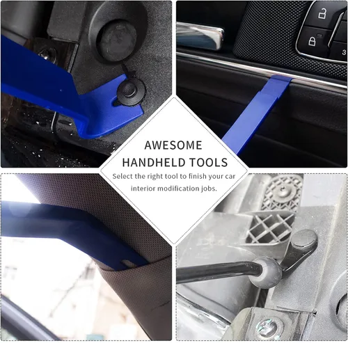 Vista 8 de Wetado - Kit de herramientas de extracción de moldura automática, 15 piezas, herramientas de extracción de panel de automóvil, kit de ajuste