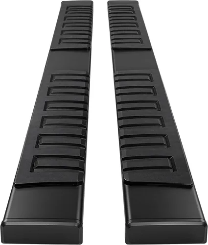 Vista 8 de PZ - Estribos de 6 pulgadas compatibles con Dodge Ram 1500 Crew Cab 2009 - 2018 (incluye 2019 - 2024 1500 Classic), Ram 2500 3500 2010 - 2024 Negro