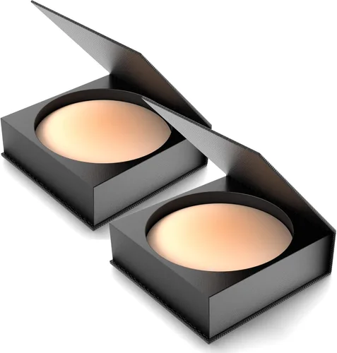 Vista 2 de Go Nipless Tapones de silicona autoadhesivos para pezones, tamaño A-DD para mujer, 2 pares, color piel, Desnudo