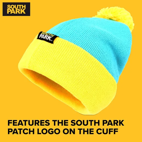 Vista 3 de Sombreros de cosplay de personajes de South Park, diseños de Stan Marsh, Kyle Broflovski, Eric Cartman y Kenny McCormick