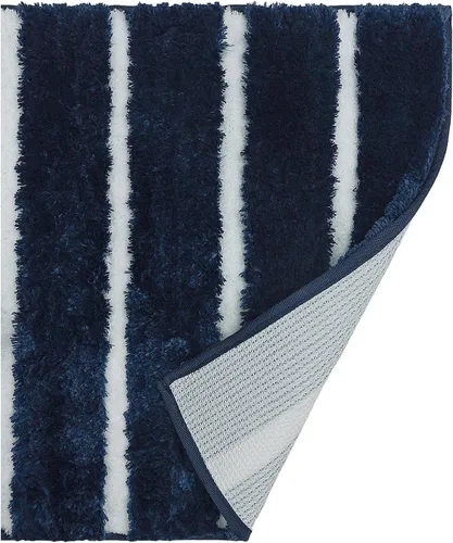 Vista 6 de Amelia - Tapete de microfibra para baño, suave y absorbente, de secado rápido, antideslizante, para ducha, bañera e inodoro, 17 x 24 pulgadas