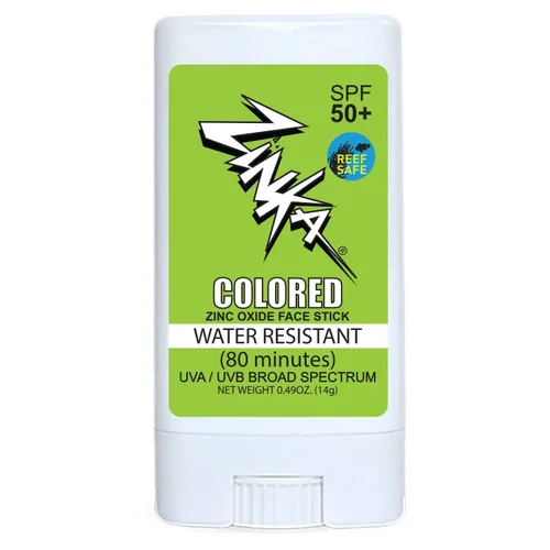 Vista 6 de Zinka Protector solar SPF 30 Todo Natural Vegano Mineral Blue Color Face Stick