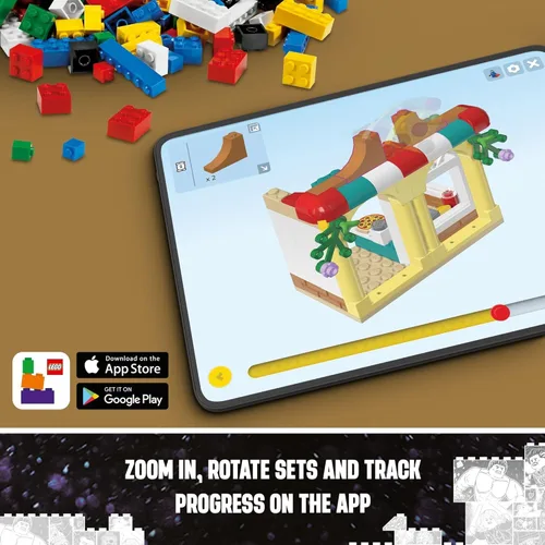 Vista 6 de LEGO Marvel Endgame Final Battle 76266 Modelo de Avengers para construir y exhibir, set de juego coleccionable con 6 minifiguras incluyendo a