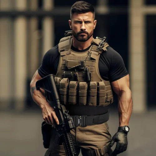 Vista 5 de MOZETO Cinturón de batalla Molle, cinturones tácticos de 2" para combate de guerra, cinturones de liberación rápida para aplicación de la ley y Negro