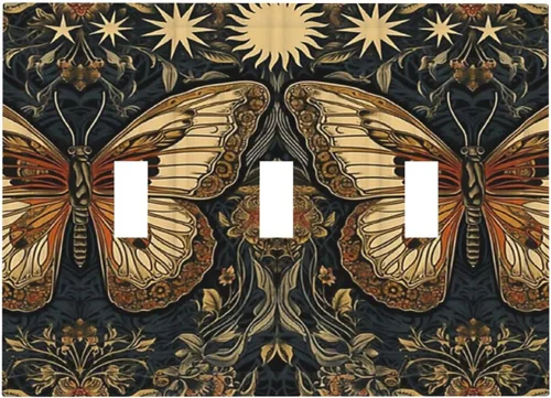 Vista 77 de Cubiertas de Tomacorriente Ancla Estrella de Mar Concha Tablón de Madera Rústico Náutico 1 Gang Interruptor de Luz Dúplex Placa Cubierta Decorativa