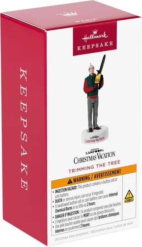 Vista 7 de Hallmark Keepsake Adorno de Navidad, National Lampoon's Vacaciones de Navidad El Árbol de Navidad con Sonido, Regalos de Película