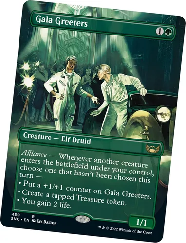 Vista 5 de Magic The Gathering Streets of New Capenna Set Booster Box 30 paquetes + 1 caja de decoración (361 cartas mágicas)