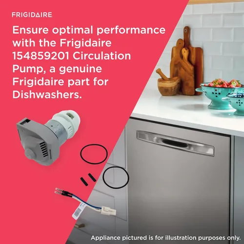 Vista 5 de Frigidaire 154859201 Bomba de circulación para lavavajillas