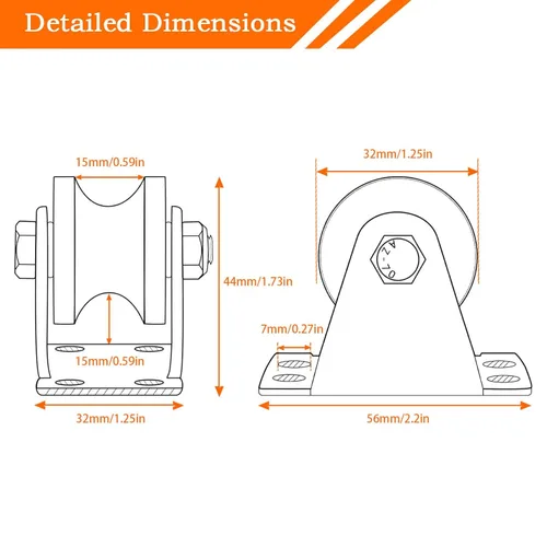 Vista 2 de Soporte de pared para rueda de polea de cable, rodamientos dúplex, polea de cuerda de acero inoxidable para sistema de poleas, puerta deslizante