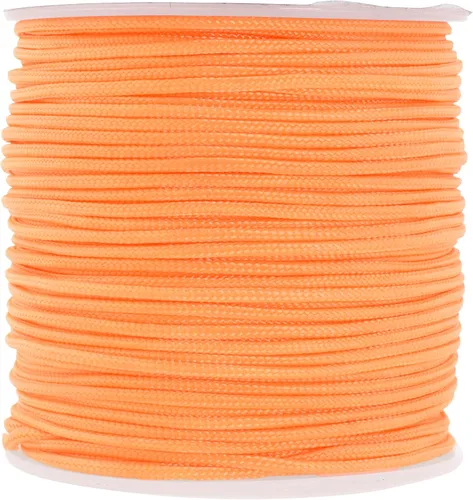 Vista 47 de Mandala Crafts Cordón de Satén de Nylon para Fabricación de Joyas - 1mm 109 Yardas Cuerdas de Nylon Champagne Rattail Cordón de Nudo Chino