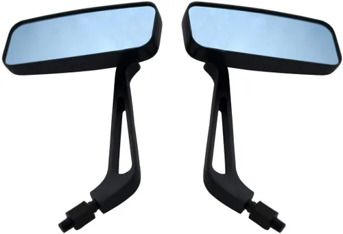 Vista 2 de 1 par de espejos rectangulares negros para motocicleta Harley-Davidson Sportster 883 Custom XLH883C 2000