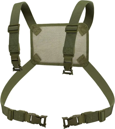 Vista 9 de WYNEX Bolsa táctica grande de administración de diseño de doble capa, bolsa de utilidad Molle EDC EMT con funda de mapa, bolsa modular