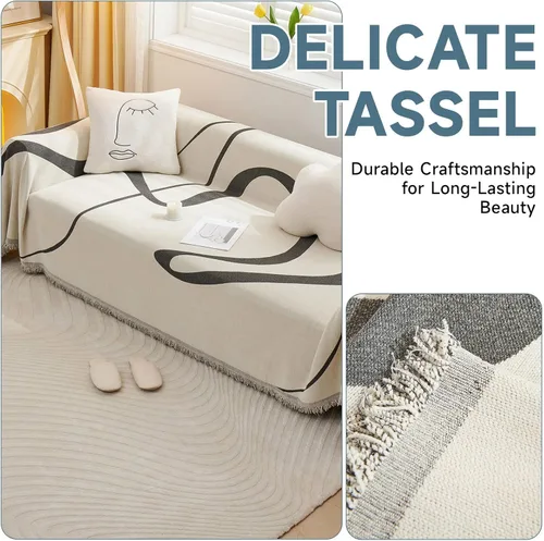 Vista 5 de VClife - Funda para sofá de 3 plazas o en forma de L, antideslizante, lavable, apta para perros, suave, protectora, que no se frisa, negro, 71 x 134