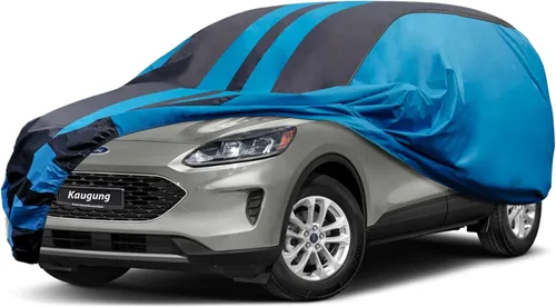 Vista 28 de Kaugung - Funda para auto impermeable de ajuste personalizado para Ford Mustang (1993-2025), cubierta exterior completa para automóviles, ligera