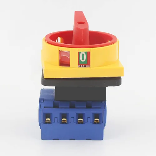 Vista 3 de Interruptor selector de cambio universal, interruptor de transferencia de energía, 2 posiciones, motor LW30-25A/4P 380V 25A, generadores de bomba