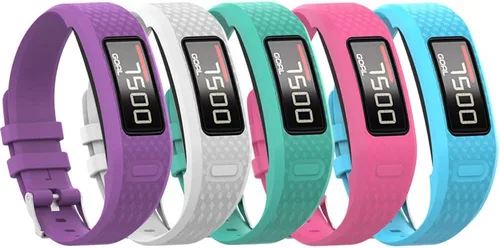 Vista 11 de QGHXO Correa para Garmin Vivofit 1 / Vivofit2, correa de repuesto de silicona suave para Garmin Vivofit 1 / Vivofit 2 Activity Tracker, pequeña