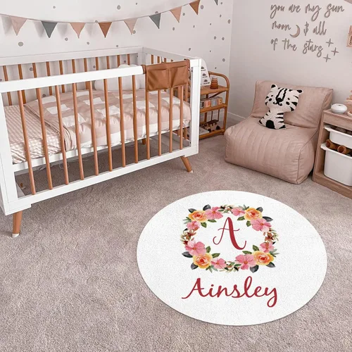 Vista 7 de Juego de sábanas ajustables para cuna para bebé juego de ropa de cama personalizado para cuna de 3 piezas con nombre, juego de ropa de cama