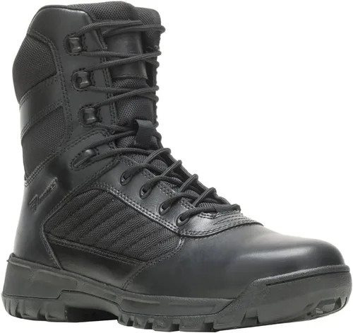 Vista 2 de Bates Botas tácticas deportivas 2 altas con cremallera militar y táctica para hombre