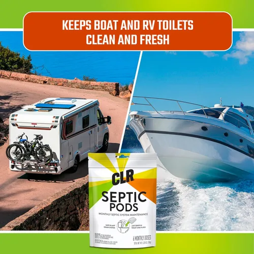 Vista 7 de CLR Cápsulas de tratamiento del sistema séptico, sin complicaciones, disolubles y fáciles de enjuagar, formuladas con ingredientes de base