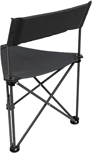 Vista 4 de Browning Dakota - Silla de caza y campamento, marco de acero compacto y plegable con 3 patas, asiento de tela 600D extra ancho, respaldo en ángulo