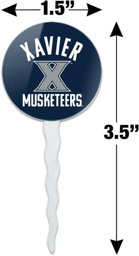 Vista 1057 de GRAPHICS & MORE Abilene Christian Primary Logo Cupcake Picks Toppers Decoración Set de 6 Universidad Cristiana de Abilene