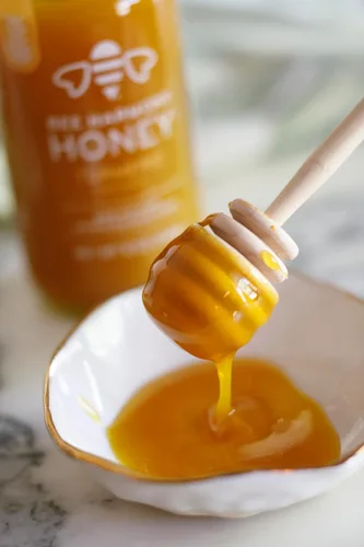 Vista 8 de Bee Harmony Miel con infusión de cúrcuma, 12 onzas, paquete de 2