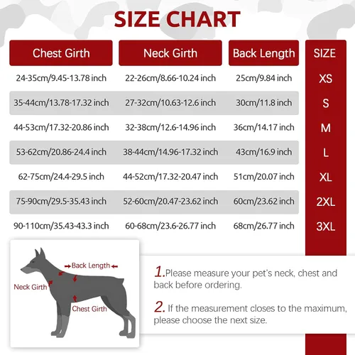 Vista 5 de Abrigo reversible para perro, resistente al viento, ropa acogedora para clima frío con forro polar de invierno, chaqueta cálida para perros