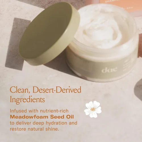 Vista 2 de DAE Mascarilla hidratante Monsoon - Hidratación intensa, deja el cabello brillante y suave, fortalece la elasticidad, ayuda a prevenir daños