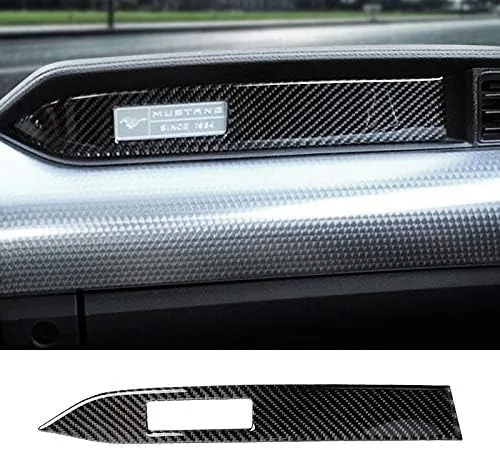 Vista 2 de GZXinWei Tira de Decoración de Tablero de Fibra de Carbono para Interior de Automóvil Pegatina de Estilo de Coche Panel de Moldura Accesorios