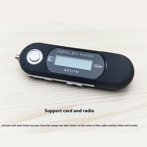 Vista 3 de Slim design MP3 player in auto power outage mode with memory and lyrics lyrics display for music lovers