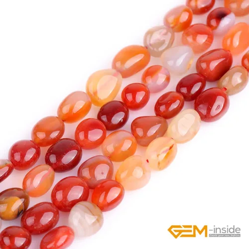 Vista 38 de GEM-Inside 9x12mm Natural Amazonite Stone Gemstone Semi Precious Freeform Baroque Potato Beads for Jewelry Making 15