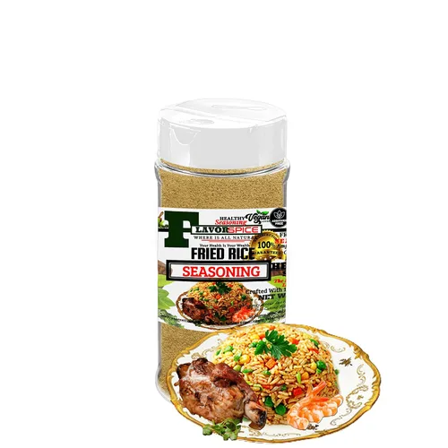 Condimento de arroz frito elaborado con hierbas y especias 100% naturales, sin artificiales ni conservantes, sin sal, sin azúcar, sin MSG, gluten,