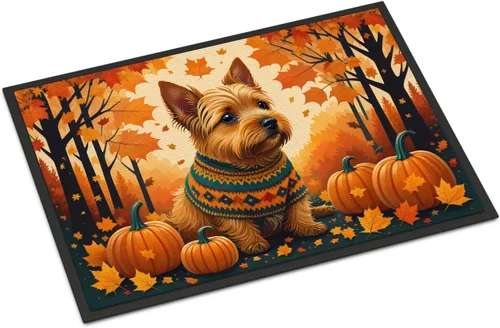 Vista 79 de Caroline's Treasures DAC1041MAT - Tapete de algodón de Tulear para puerta delantera, 18 x 27 pulgadas, para interiores y exteriores, para entrada