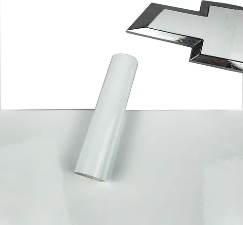 Vista 4 de XYC Compatible con 2 láminas de vinilo para superponer y cortar emblemas de moño negro para parrilla y parte trasera de Chevrolet