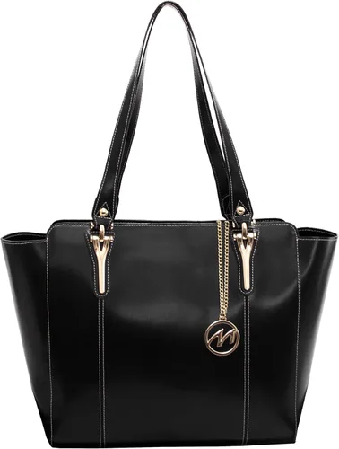 Vista 4 de McKlein Aldora - Bolso de piel para mujer con bolsillo para tablet