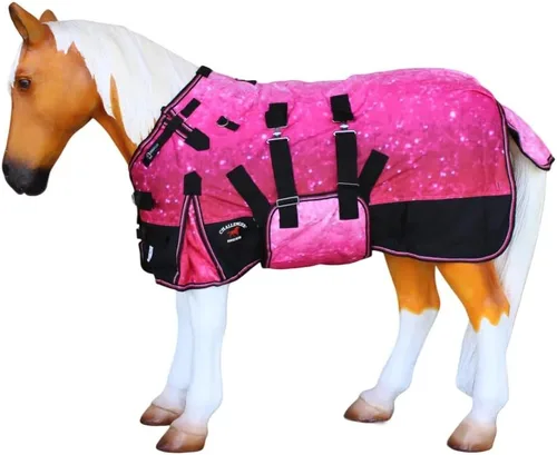Vista 13 de 36" 1200D Manta de invierno para potro, poni, caballo, y asno miniatura Challenger 51996B