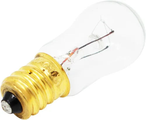 Vista 2 de Paquete de 2 bombillas de repuesto para refrigerador General Electric GSS23SGSBSS, compatible con General Electric WR02X12208