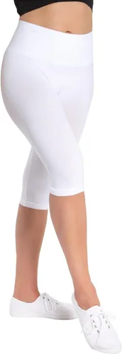 Vista 7 de SlimMe Leggings moldeadores, cintura alta con control de abdomen, moldeador cómodo hasta la rodilla, moldeador de cuerpo - S a Q2