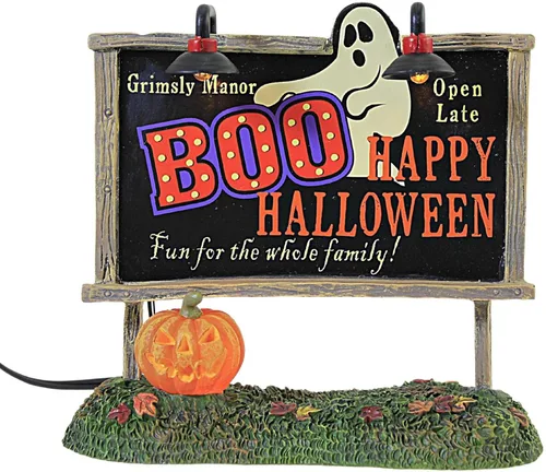Department 56 Village - Figura iluminada de Halloween para Halloween, 4.625 pulgadas, multicolor