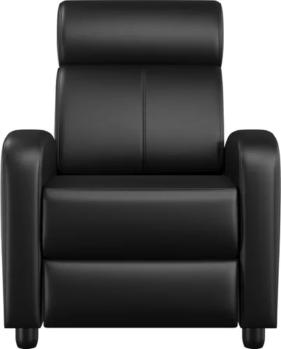 Vista 18 de Yaheetech Silla reclinable de pana para sofá individual, asiento de cine en casa, silla reclinable moderna ajustable para sala de estar, dormitorio
