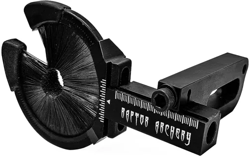 Raptor - Soporte para flechas para anillo de tiro con arco, micro ajustable en todas las direcciones, se adapta a todos los arcos compuestos