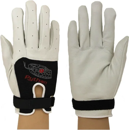 Python Xtreme - Guante de balonmano (par) (sin relleno) (con correa) (S-XL)