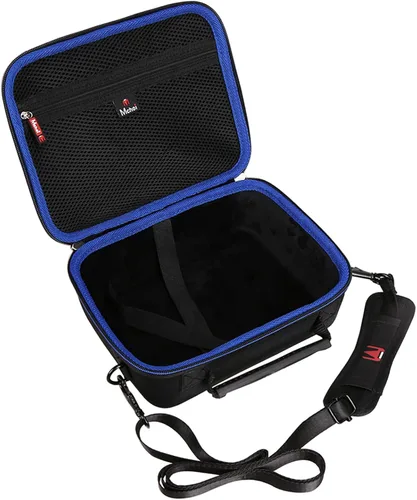 Vista 2 de Mchoi Funda de viaje rígida para proyector AuKing 2022/para mini proyector actualizado 2025, solo funda