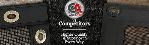 Vista 3 de Pantalla de malla Smokey Flag para Kenworth T680 (solo pantalla de errores)