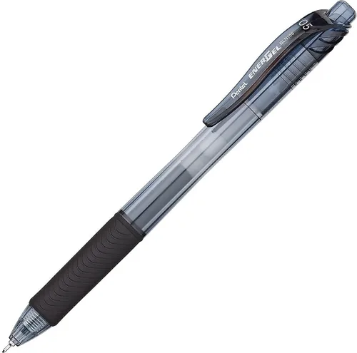 Vista 2 de EnerGel X Bolígrafo retráctil con tinta de punta fina color: negro