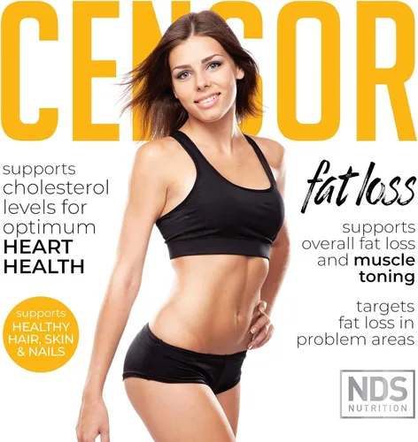 Vista 4 de Cardio Cuts NDS Nutrition 4.0 Razz Lemonade (40 porciones) y censor nutricional NDS (90 cápsulas blandas)