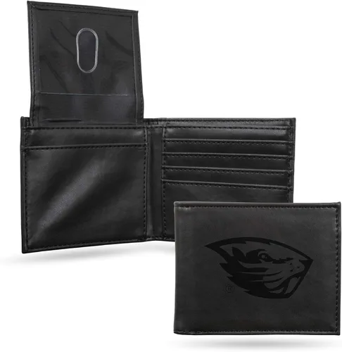 Vista 63 de NCAA Rico Industries Cartera Billetera con Grabado Láser Cartera Billetera con Grabado Láser - Diseño Delgado - Gran Regalo