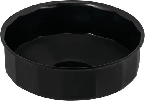 Vista 8 de Performance Tool W54074 Llave de filtro de aceite de acero de 14 flautas de 2.559 in para herramienta de accionamiento de 3/8 pulgadas, se adapta a