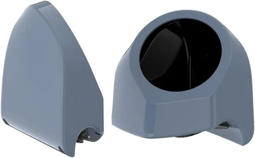 Vista 627 de Advanblack Alpine Green Tour Pack - Paquete de altavoces de 6.5 pulgadas, carcasa de audio trasera, color a juego, ajuste Harley King Tour Pack