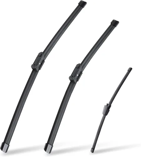 Vista 61 de Limpiaparabrisas trasero de 12 pulgadas, repuesto automotriz para Toyota Highlander 2001-2019 (12-A)